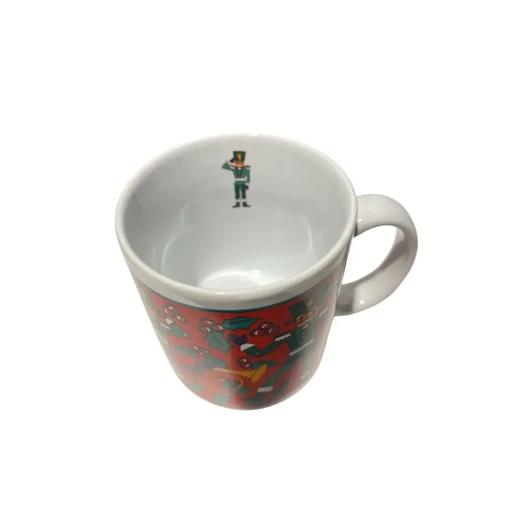 Riviera Van Beers 1993 Limited Edition Signature Christmas Nutcracker Cup Mug